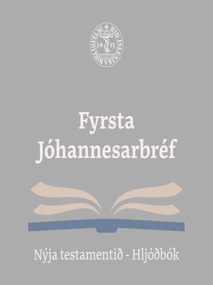 cover image of Fyrsta Jóhannesarbréf